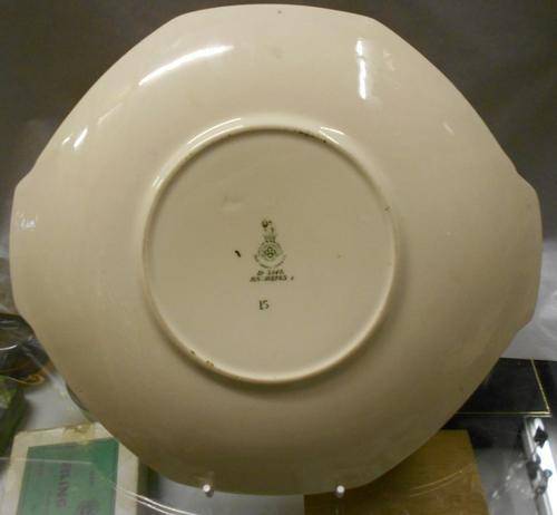 Vintage Royal Doulton Old Leeds Sprays Cake Plate - D3548