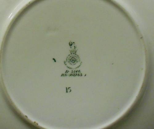 Vintage Royal Doulton Old Leeds Sprays Cake Plate - D3548