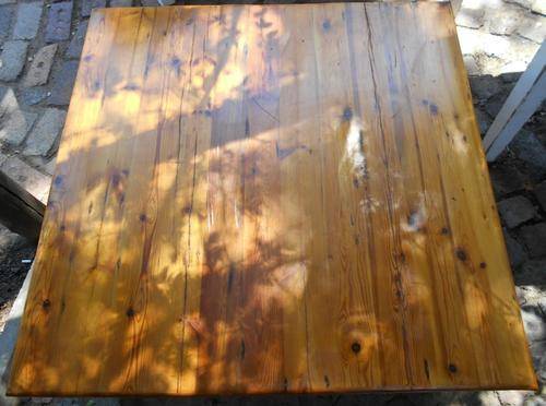 Vintage Oregon Square Coffee Table