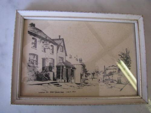 *** VINTAGE PICTURE "LONDON ROAD CIRCA 1870" (1)***