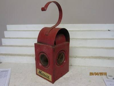 ANTIQUE METALIX D.C. LAMP - LOT 752H