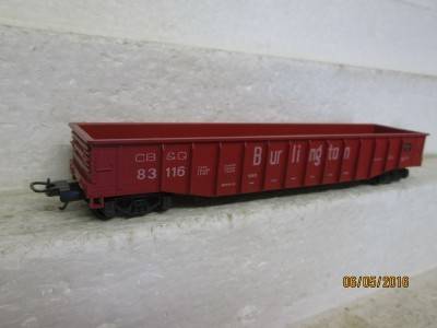 HO SCALE: LIMA BURLINGTON CONDOLA - LOT 952H