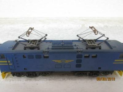 HO SCALE : LIMA SAR BLUE 5E ELECTRIC LOCO DUMMY - LOT 228J