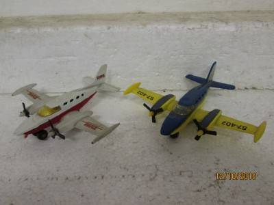 DIE CAST MODEL : MATCHBOX x2 AEROPLANES - LOT 382K