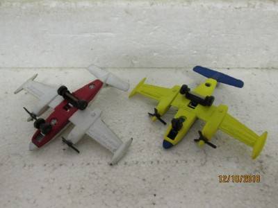 DIE CAST MODEL : MATCHBOX x2 AEROPLANES - LOT 382K