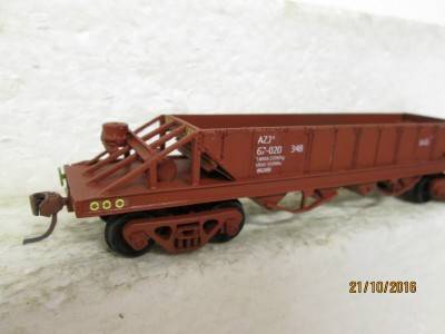 HO SCALE SAR AZJ OPEN HOPPER - LOT 679K