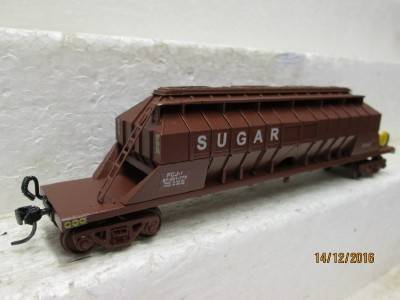 HO SCALE SAR SUGAR WAGON - LOT 39L