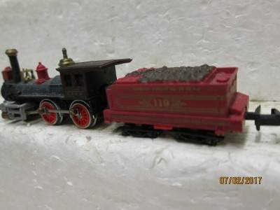N SCALE : BACHMANN 4-4-0 STEAM LOCO - LOT 481L