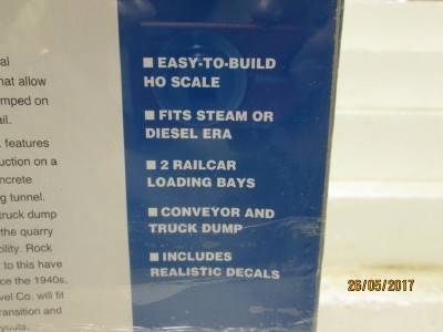 HO SCALE : WALTHERS GLACIER GRAVEL CO. KIT - LOT 313M