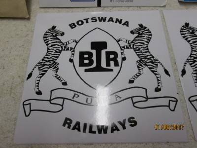 BOTSWANA RAILWAYS : MEMORABILIA (Reduced to clear) - LOT 401M