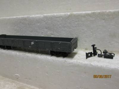 HO SCALE: SAR CMD DZ-7 WAGON - LOT 410UM