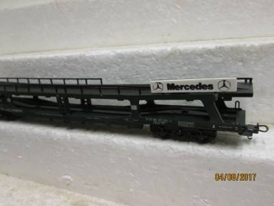 HO SCALE : LIMA DB MERCEDES CAR CARRIER - LOT 836N