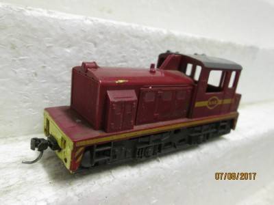 HO SCALE : LIMA SAR SHUNTER DIESEL LOCO - LOT 864N
