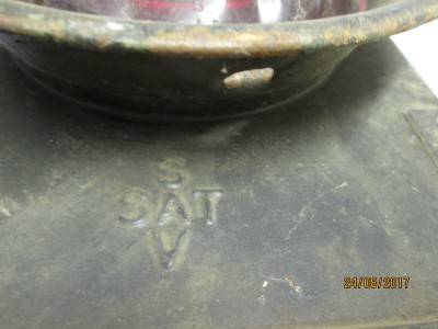 SAR SHUNTERS LANTERN - LOT 38P