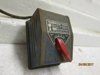 HO SCALE : MARKLIN CONTROLLER 278A - LOT 107P
