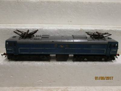 OO SCALE : TRI-ANG BR BLUE ELECTRIC LOCO - LOT 324P