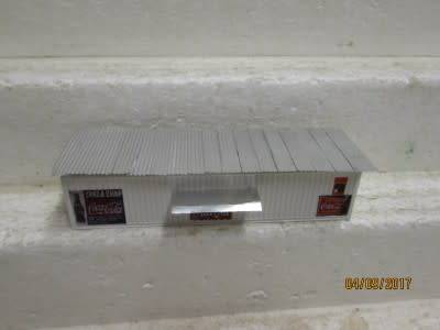 HO SCALE : SAR x1 SPAZA SHOP (MADE FROM 40' CONTAINER) - LOT 341P