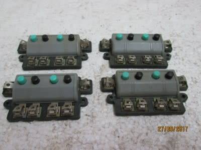 HO SCALE : LIMA x 4 POINT SWITCHES - LOT 658P