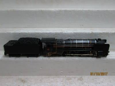 HO SCALE - SAR CLASS 15F 4-8-2 STEAM LOCO (SHORT TENDER) - LOT 23Q