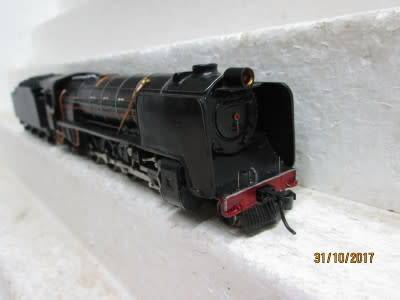 HO SCALE - SAR CLASS 15F 4-8-2 STEAM LOCO (SHORT TENDER) - LOT 23Q