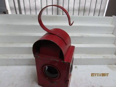 ANTIQUE METALIX LAMP (SIMILAR TO OLD SAR SHUNTERS LAMP) Reduced to clear - LOT 279Q