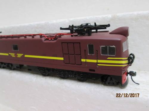 HO SCALE : SAR CLASS 4E BROWN ELECTRIC LOCO - LOT 622Q
