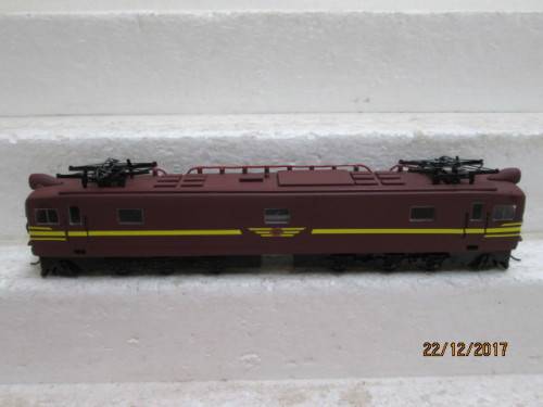HO SCALE : SAR CLASS 4E BROWN ELECTRIC LOCO - LOT 622Q
