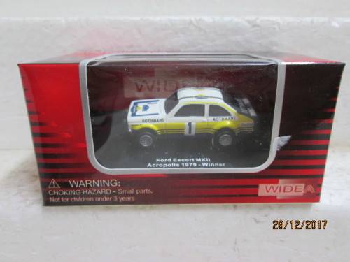HO SCALE : FORD ESCORT MK II ROTHMANS RALLY CAR - LOT 169R