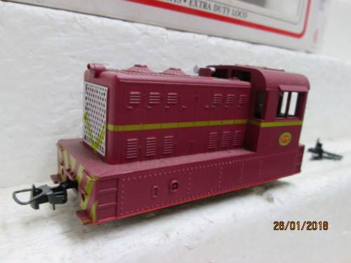 HO SCALE : MODELPOWER SAR 17F DIESEL SHUNTER - LOT 967Q