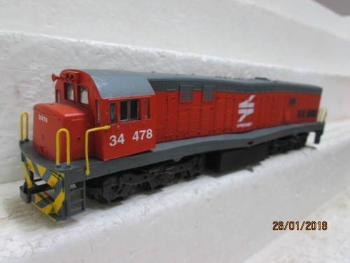 HO SCALE : FRATESCHI SAR CLASS 34 DIESEL LOCO - LOT 968Q
