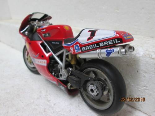 DIE-CAST 1:12 SCALE DUCATI 998 RACING - LOT 547R