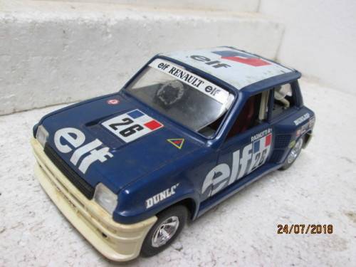 1:24 SCALE BBURAGO RENAULT 5 TURBO RALLY CAR - LOT 710T