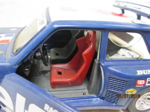 1:24 SCALE BBURAGO RENAULT 5 TURBO RALLY CAR - LOT 710T