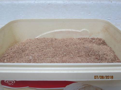 HO SCALE : SCENIC SCATTER MATERIAL (FINE SAWDUST  350g) - LOT 834T