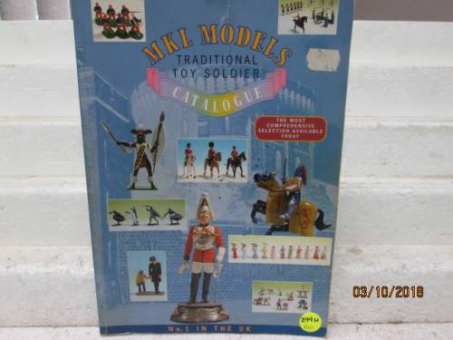 MODEL TOY SOLDIER BOOK : MKL MODELS (CATALOGUE) - LOT 299U