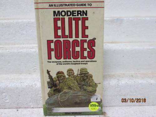 MILITARY BOOK : MODERN ELITE FORCES - LOT 335U