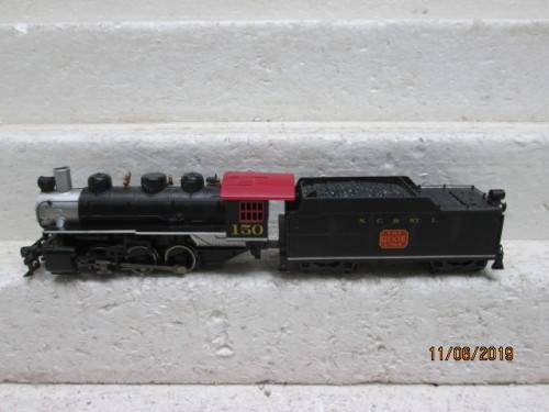 HO SCALE : BACHMANN 0-6-0 "THE DIXIE LINE" STEAM LOCOMOTIVE - LOT 480W