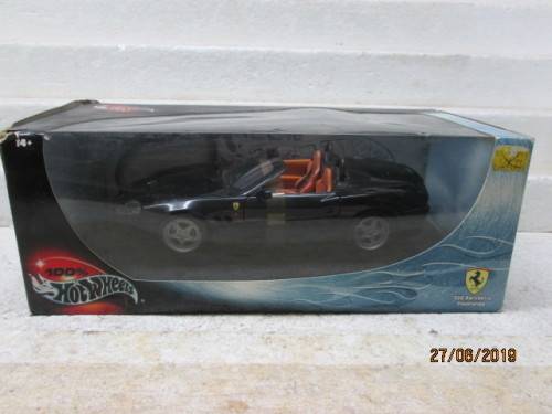 1:18 SCALE HOTWHEELS  : FERRARI 550 BARCHETTA PININFARINA (BOXED) - LOT 575W