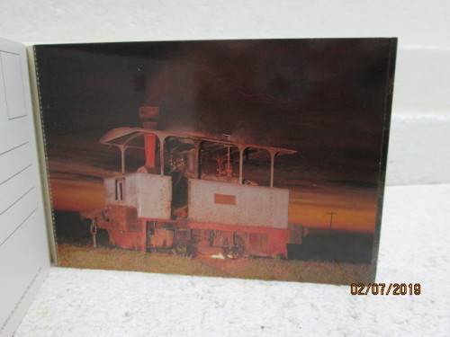 RAILWAY POSTCARSDS x20 (LAST STEAM LOCOMOTIVES OF THE WORLD) - LOT 625W
