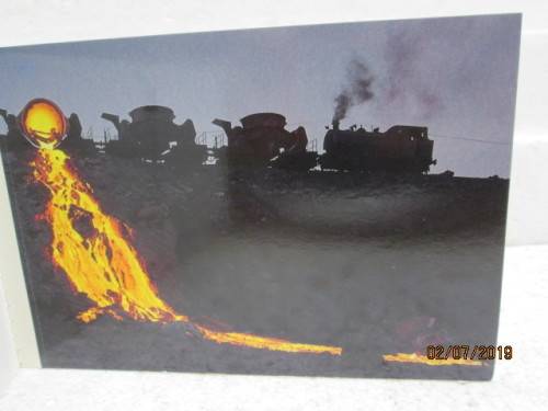 RAILWAY POSTCARSDS x20 (LAST STEAM LOCOMOTIVES OF THE WORLD) - LOT 625W