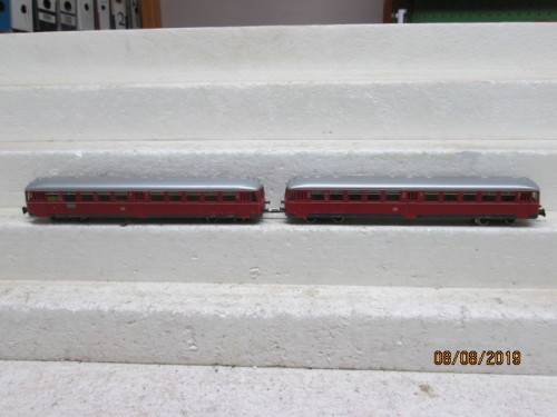 REDUCED TO CLEAR : HO SCALE : MARKLIN : RAIL BUS LOCOMOTIVE SET (BOXED) - LOT 155X