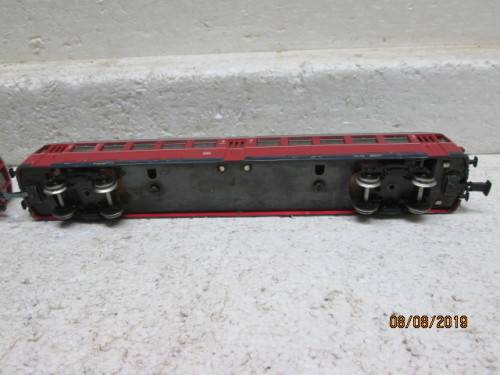 REDUCED TO CLEAR : HO SCALE : MARKLIN : RAIL BUS LOCOMOTIVE SET (BOXED) - LOT 155X