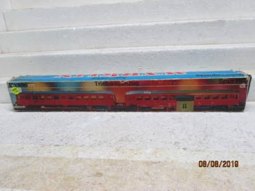REDUCED TO CLEAR : HO SCALE : MARKLIN : RAIL BUS LOCOMOTIVE SET (BOXED) - LOT 155X