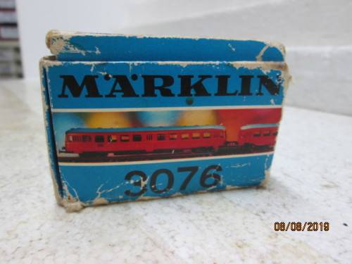 REDUCED TO CLEAR : HO SCALE : MARKLIN : RAIL BUS LOCOMOTIVE SET (BOXED) - LOT 155X