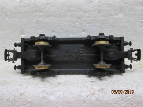 HO SCALE : POCHER OPEN GOODS WITH PIPE LOAD - LOT 600X