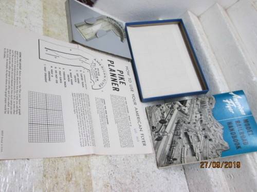 S SCALE : AMERICAN FLYER PIKE PLANNING KIT NO 731 (BOXED) - LOT 788X