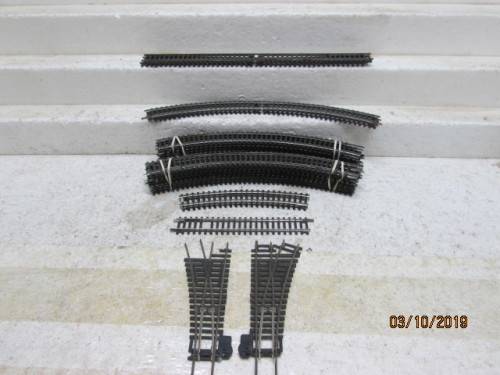 HO SCALE : HORNBY TRACK x27 PIECES - LOT 846X