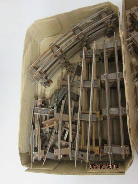 S SCALE : AMERICAN FLYER x4 BEERBOXES OF TRACK - LOT 911X