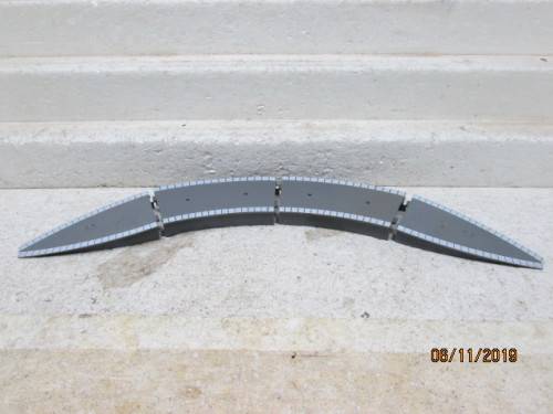 HO SCALE : HORNBY PLATFORM PIECES x4 - LOT 410Y