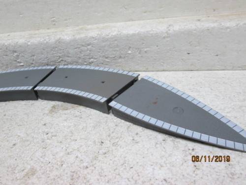 HO SCALE : HORNBY PLATFORM PIECES x4 - LOT 410Y